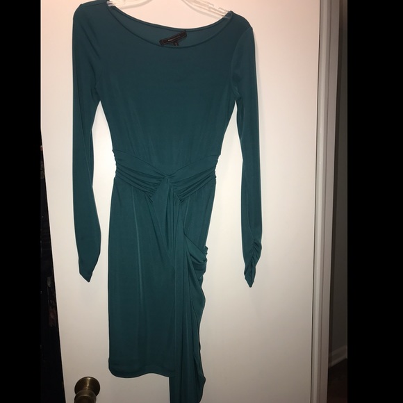BCBG TURQUOISE MINI DRESS - Picture 1 of 6